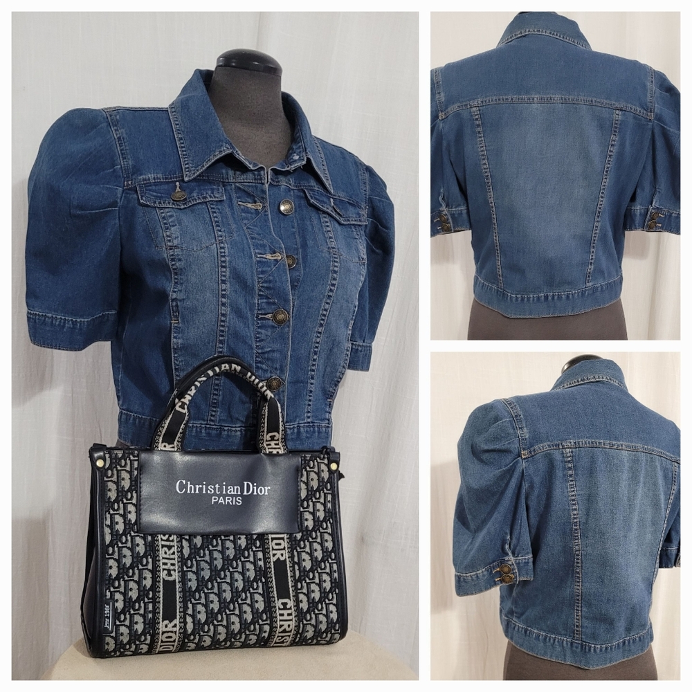 Cropped Jean Jacket / 10 - Picture 4 of 5